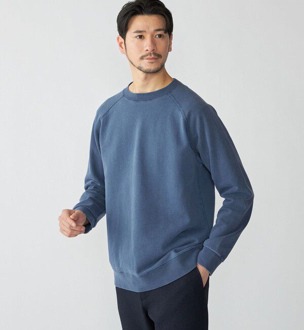 SHIPS「SHIPS: ハイツイスト フェード クルーネック ロングスリーブ スウェット」|スウェット・ジャージ|