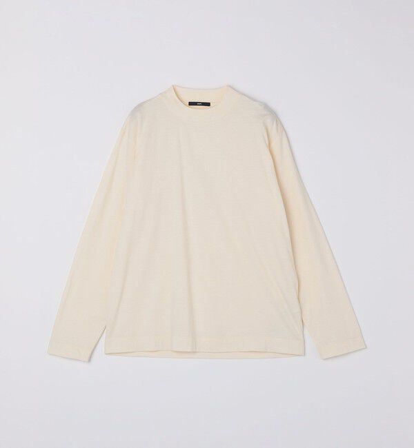 SHIPS「SHIPS: コットンウール モックネック ロングスリーブ Tシャツ」|Tシャツ・カットソー|