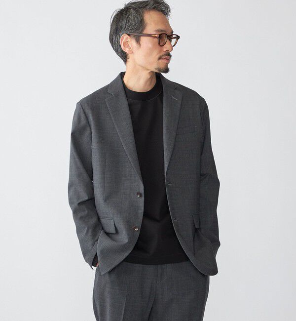 SHIPS「SHIPS:〈セットアップ対応〉TW ストレッチ ジャケット」|テーラードジャケット|