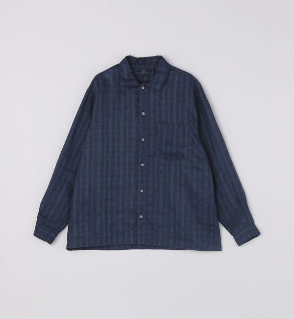 SHIPS「SHIPS: ラミー ドビー ウィークエンド ロングスリーブ シャツ」|シャツ・ブラウス|