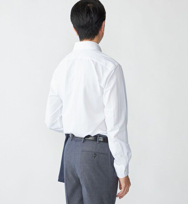 SHIPS「SHIPS: ジャージー ワンピースカラー シャツ」|シャツ・ブラウス|