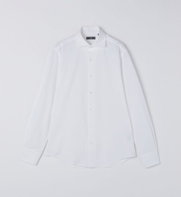 SHIPS「SHIPS: ジャージー ワンピースカラー シャツ」|シャツ・ブラウス|