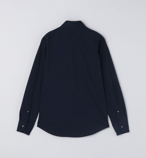 SHIPS「SHIPS: ジャージー ワンピースカラー シャツ」|シャツ・ブラウス|