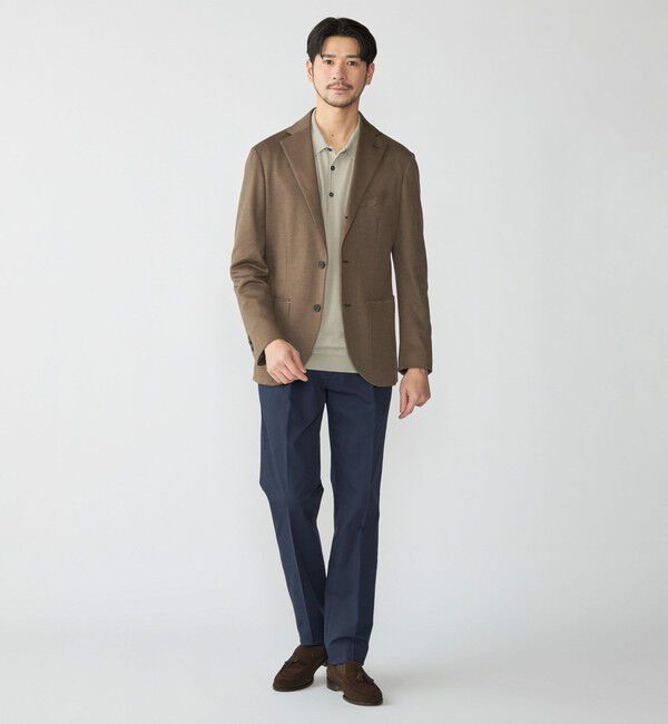 SHIPS「DEVORE incipit: ライトウェイト コットン チノ パンツ」|チノ|