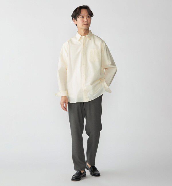 SHIPS「SHIPS: レギュラーカラー エアリー コットン ロングスリーブ シャツ」|シャツ・ブラウス|