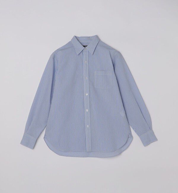 SHIPS「SHIPS: レギュラーカラー エアリー コットン ロングスリーブ シャツ」|シャツ・ブラウス|