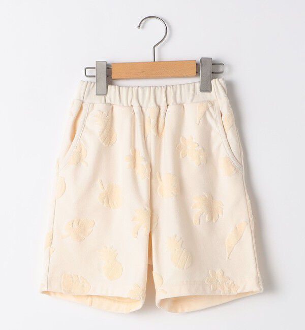 SHIPS KIDS「SHIPS KIDS:140～150cm / パイル ジャカード ショート パンツ」|その他|オフホワイト