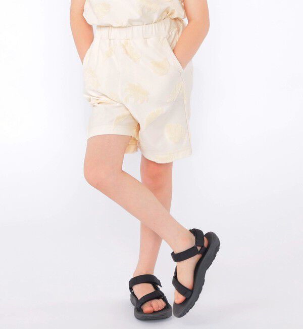 SHIPS KIDS「SHIPS KIDS:100～130cm / パイル ジャカード ショート パンツ」|その他|オフホワイト