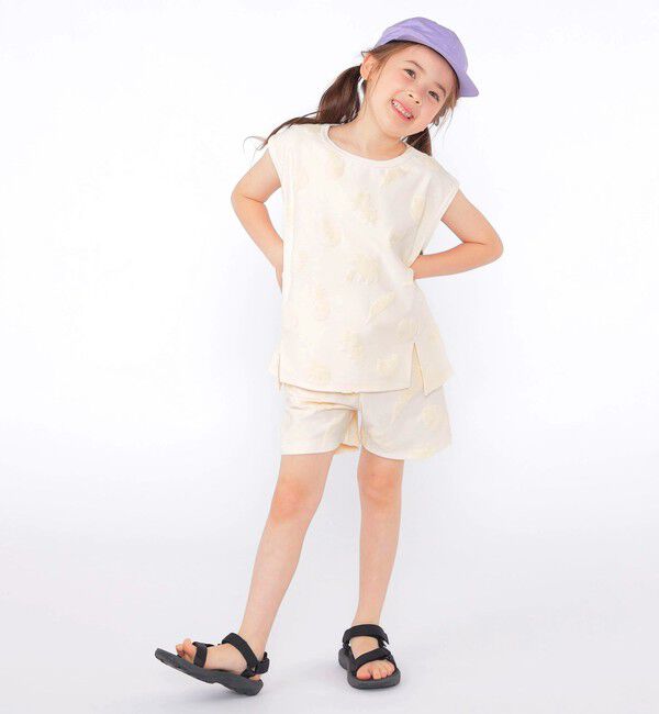 SHIPS KIDS「SHIPS KIDS:100～130cm / パイル ジャカード ショート パンツ」|その他|