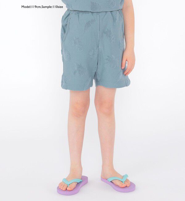 SHIPS KIDS「SHIPS KIDS:100～130cm / パイル ジャカード ショート パンツ」|その他|
