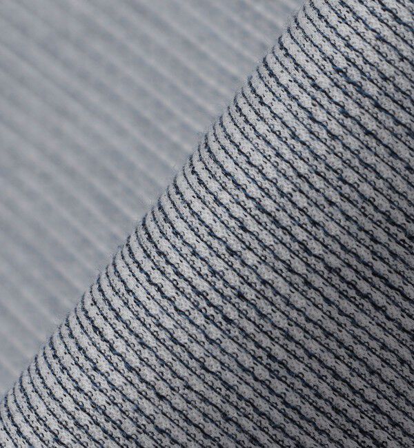 SHIPS「SHIPS: ジャカード マイクロ ボーダー Tシャツ」|Tシャツ・カットソー|