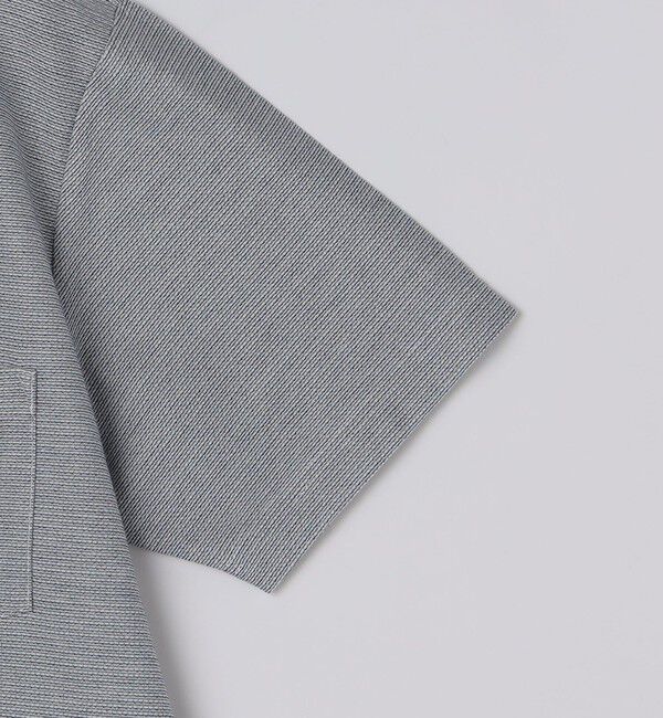 SHIPS「SHIPS: ジャカード マイクロ ボーダー Tシャツ」|Tシャツ・カットソー|