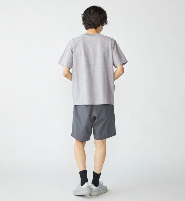 SHIPS「SHIPS: ジャカード マイクロ ボーダー Tシャツ」|Tシャツ・カットソー|