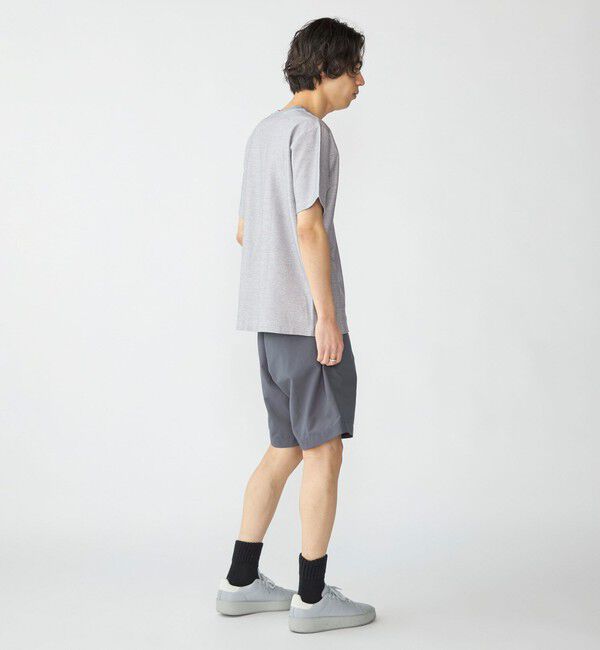 SHIPS「SHIPS: ジャカード マイクロ ボーダー Tシャツ」|Tシャツ・カットソー|