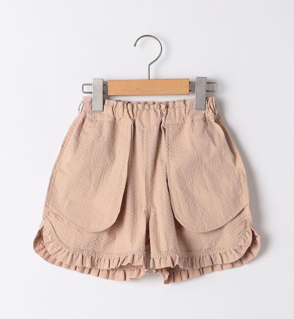 SHIPS KIDS「SHIPS KIDS:140～150cm /〈吸水速乾〉フリル ショート パンツ」|その他|