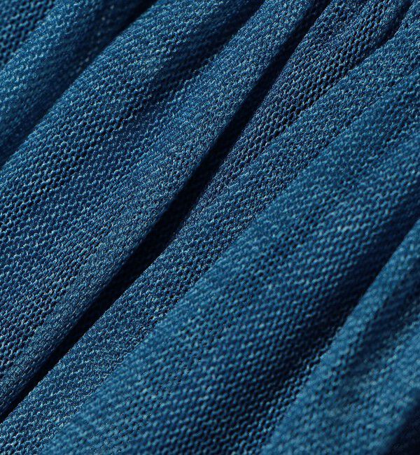 SHIPS for women「troisiemeCHACO:〈手洗い可能〉デニム プリント チュール スカート」|スカート|