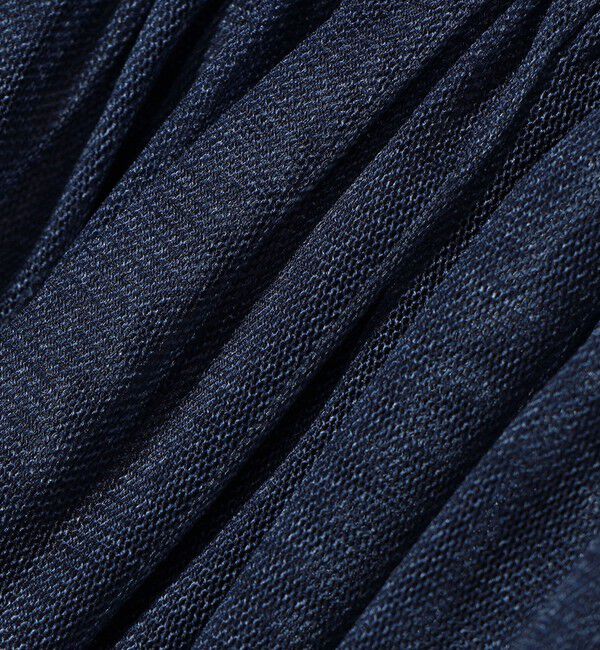 SHIPS for women「troisiemeCHACO:〈手洗い可能〉デニム プリント チュール スカート」|スカート|