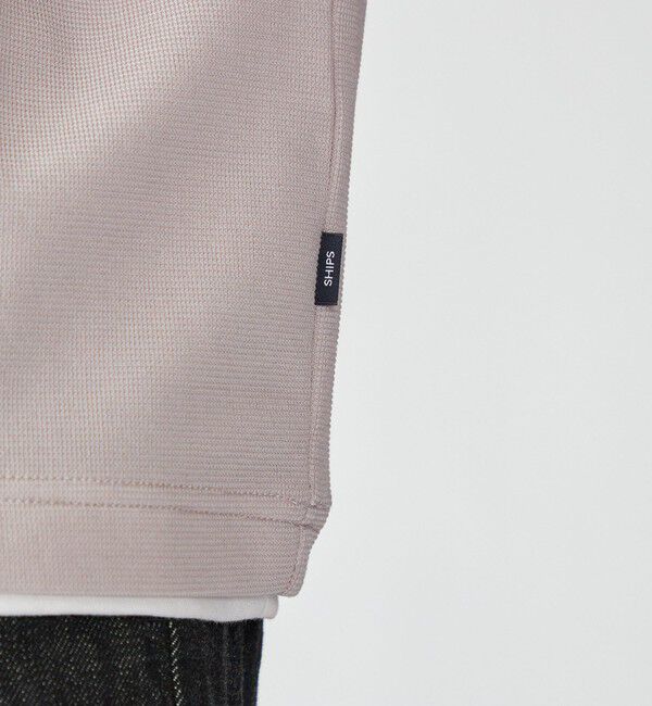 SHIPS「SHIPS: キー ネック フェイクレイヤード Tシャツ」|Tシャツ・カットソー|