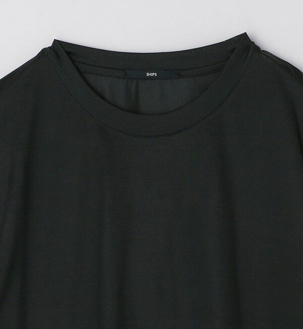 SHIPS「SHIPS: COOLMAX(R) ウール Tシャツ」|Tシャツ・カットソー|