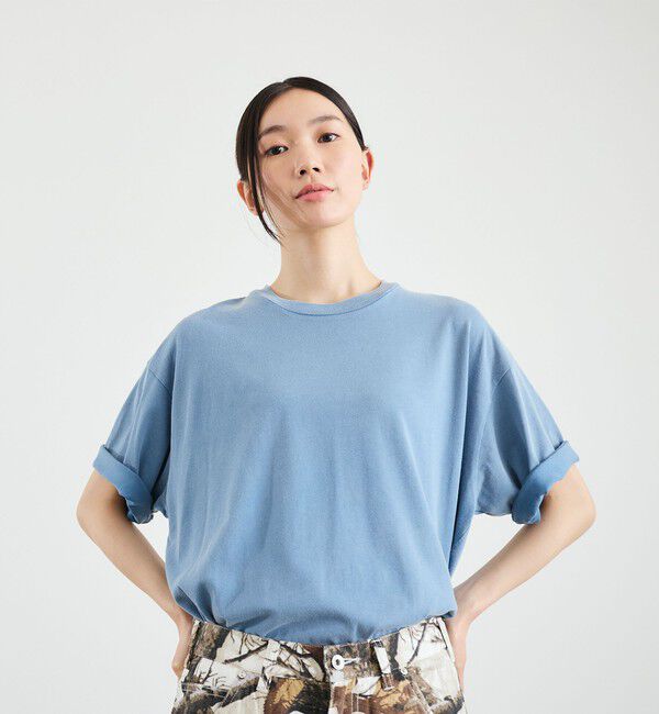 SHIPS「City Ambient Products: ソリッド フェード リラックス Tシャツ」|Tシャツ・カットソー|