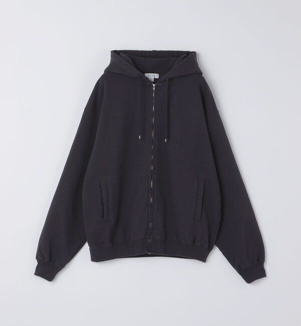 SHIPS「tone: ZIP UP PARKA」|パーカー|チャコールグレー