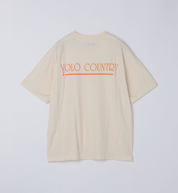 SHIPS「SHIPS: UNDYED オーガニック プリント Tシャツ」|Tシャツ・カットソー|