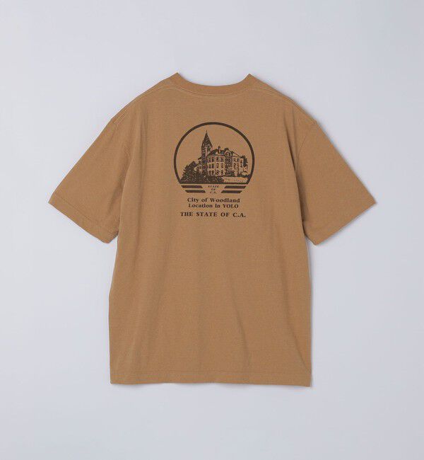 SHIPS「SHIPS: UNDYED オーガニック プリント Tシャツ」|Tシャツ・カットソー|