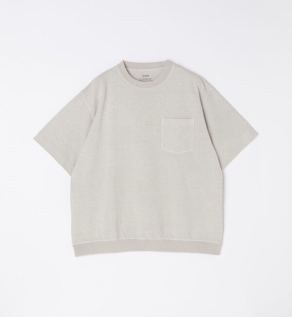 SHIPS「SHIPS: ピグメント スウェット ショートスリーブ Tシャツ」|Tシャツ・カットソー|