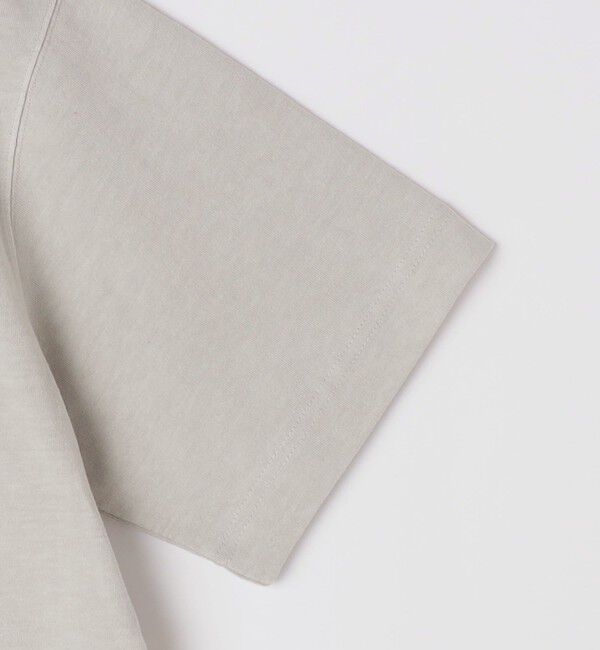 SHIPS「SHIPS: ピグメント スウェット ショートスリーブ Tシャツ」|Tシャツ・カットソー|