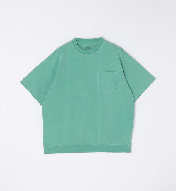 SHIPS「SHIPS: ピグメント スウェット ショートスリーブ Tシャツ」|Tシャツ・カットソー|