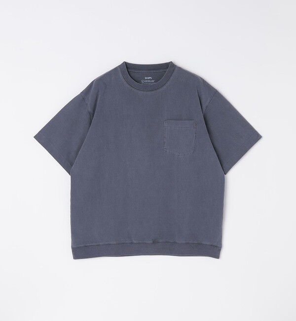 SHIPS「SHIPS: ピグメント スウェット ショートスリーブ Tシャツ」|Tシャツ・カットソー|