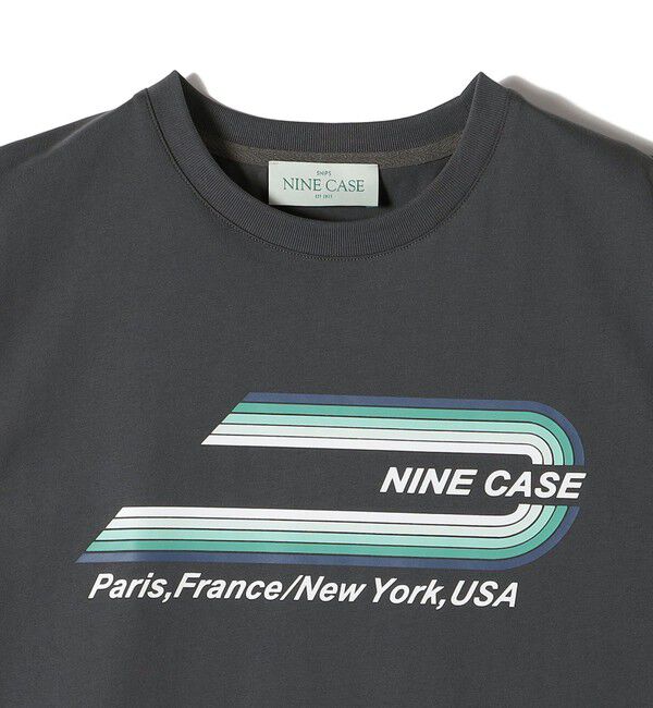 SHIPS for women「SHIPS NINE CASE:ロゴ ノースリーブ TEE」|Tシャツ・カットソー|