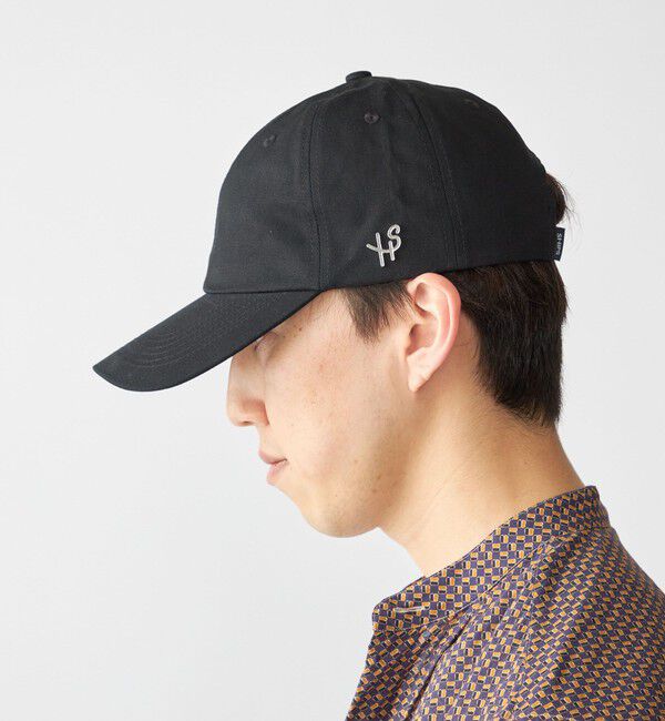 SHIPS「【WEB限定】SHIPS: ワンポイント ロゴ ピンズ オーバーフィット キャップ」|キャップ・キャスケット|ブラック