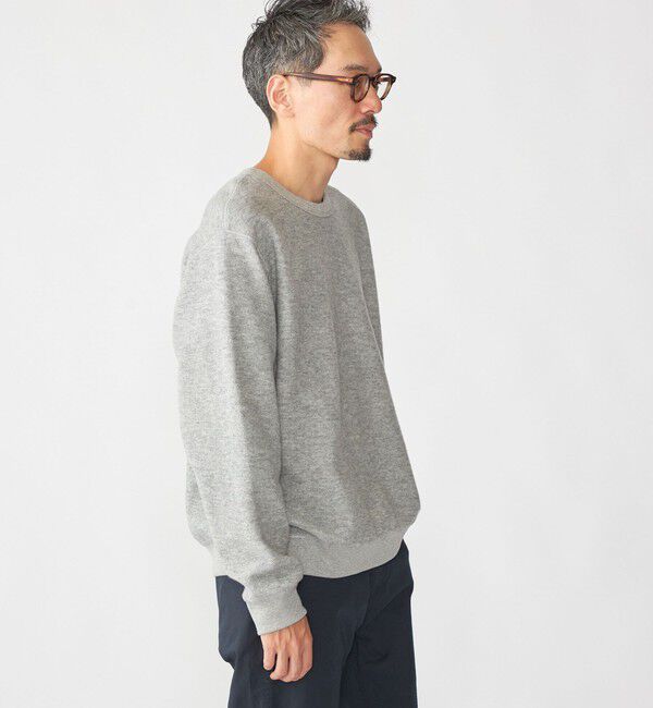 SHIPS「SHIPS: コットン ウール クルーネック スウェット」|スウェット・ジャージ|