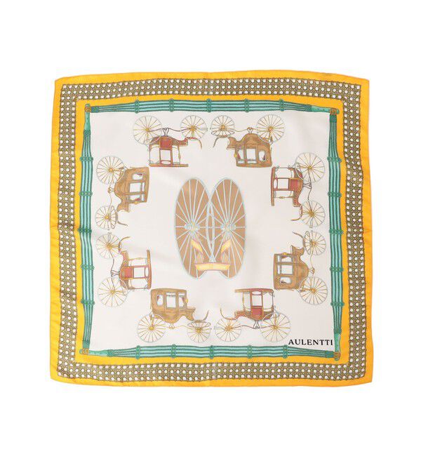 SHIPS any「AULENTTI: クラシカル モチーフ プリント スカーフ」|バンダナ・スカーフ|