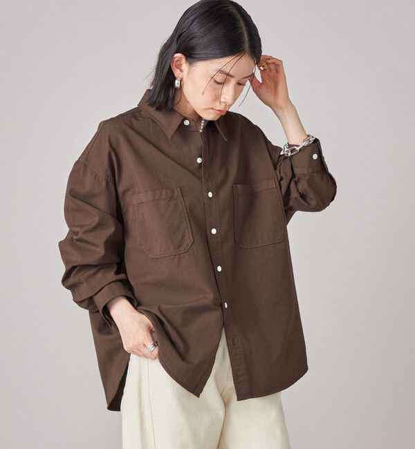 SHIPS for women「SHIPS NINE CASE:〈洗濯機可能〉ダイド シャツ」|シャツ・ブラウス|