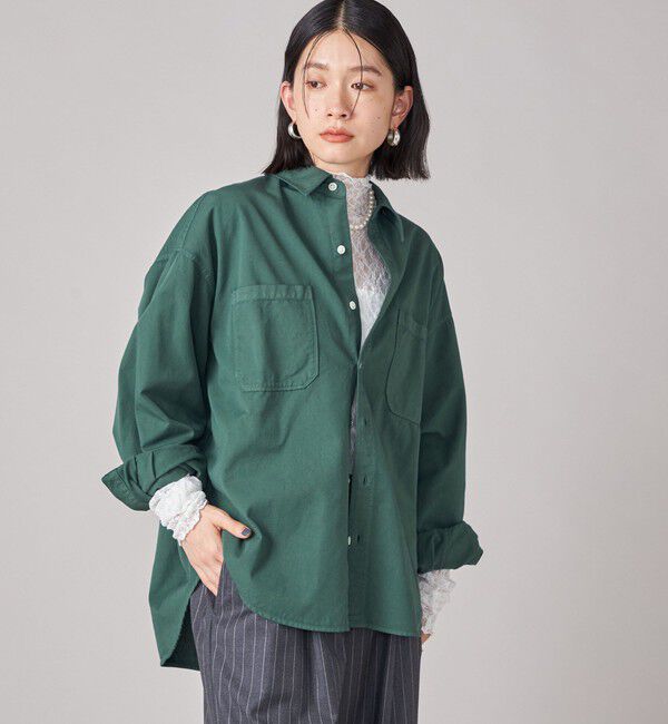 SHIPS for women「SHIPS NINE CASE:〈洗濯機可能〉ダイド シャツ」|シャツ・ブラウス|