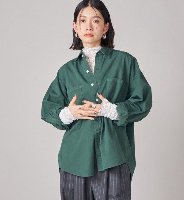 SHIPS for women「SHIPS NINE CASE:〈洗濯機可能〉ダイド シャツ」|シャツ・ブラウス|