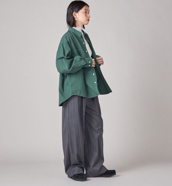 SHIPS for women「SHIPS NINE CASE:〈洗濯機可能〉ダイド シャツ」|シャツ・ブラウス|