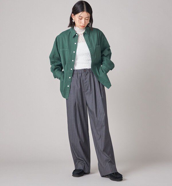 SHIPS for women「SHIPS NINE CASE:〈洗濯機可能〉ダイド シャツ」|シャツ・ブラウス|