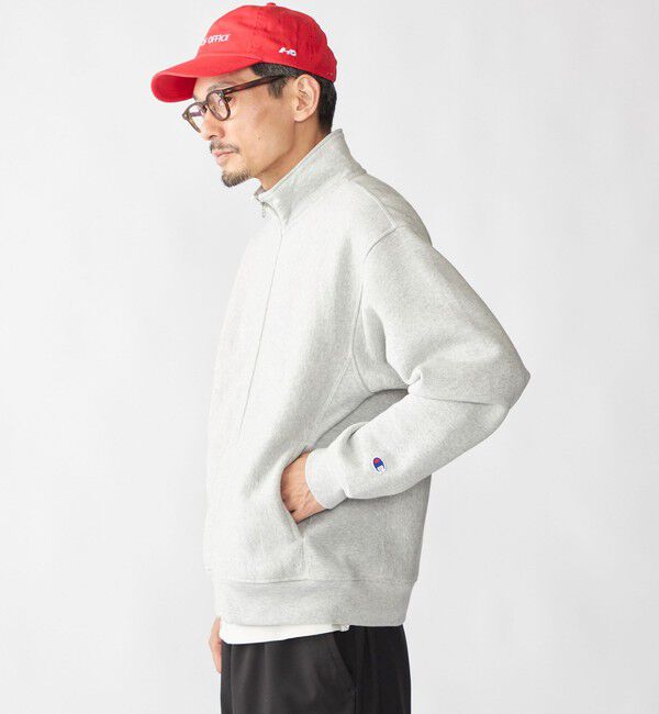 SHIPS「【SHIPS別注】Champion: リバースウィーブ ドライバーズ ジップ カーディガン」|カーディガン|