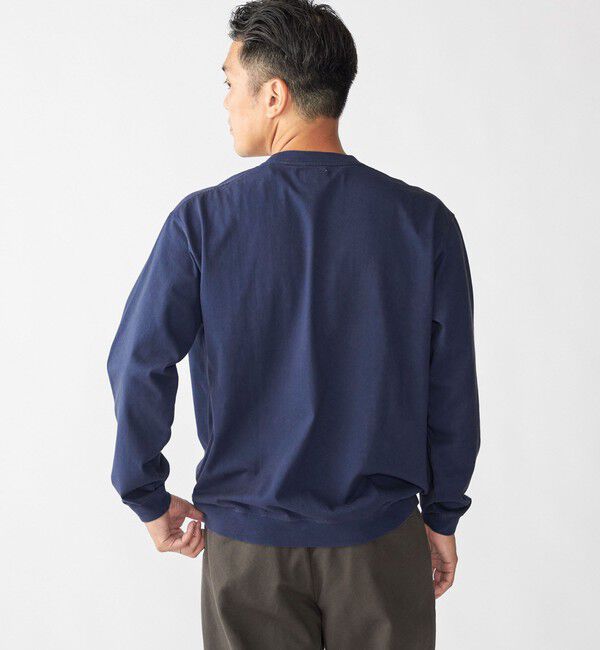 SHIPS「SHIPS: AUTHENTIC コットン スウェット ロングスリーブ Tシャツ」|Tシャツ・カットソー|