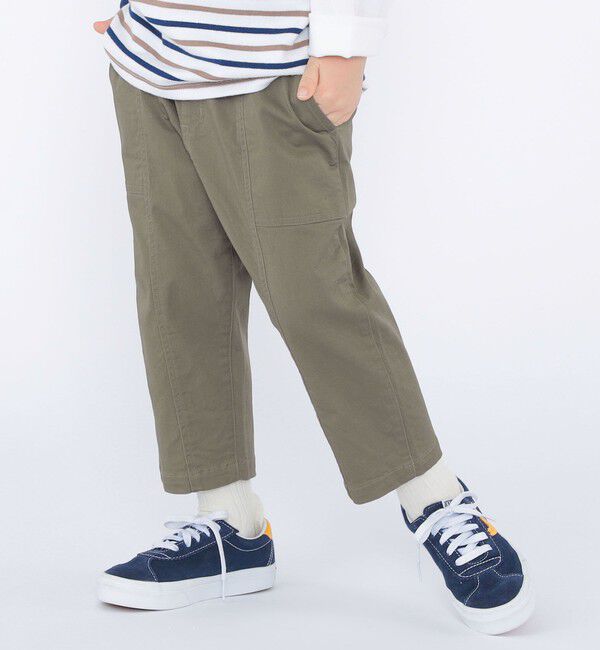 SHIPS KIDS「SHIPS KIDS:100～130cm /テーパード クロップド パンツ」|その他|
