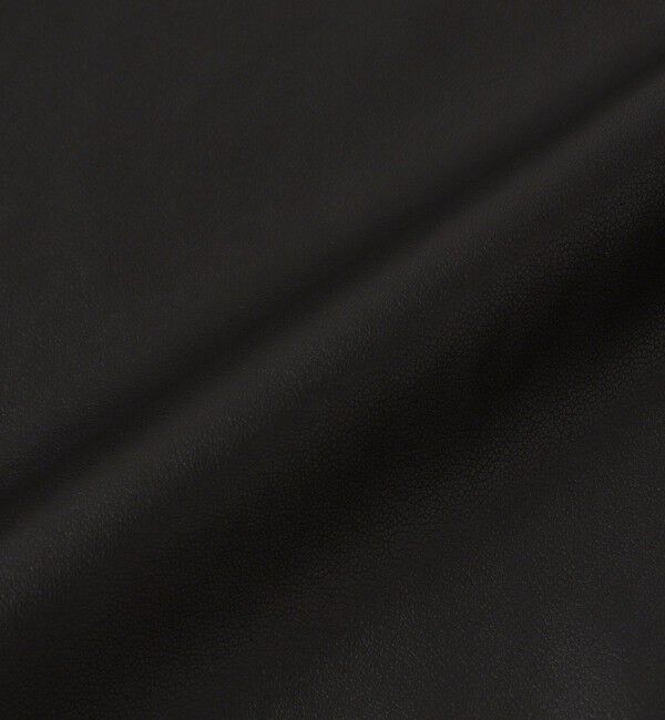 SHIPS for women「【WEB限定】〈手洗い可能〉合成皮革 裾 ドロスト シャツ 羽織」|シャツ・ブラウス|