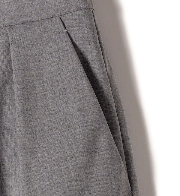 SHIPS for women「〈手洗い可能〉トロピカル タック パンツ（セットアップ対応）」|スラックス|