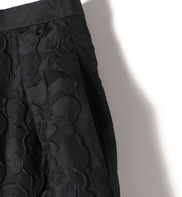 SHIPS for women「〈手洗い可能〉膨れ ジャカード タック フレア スカート」|スカート|