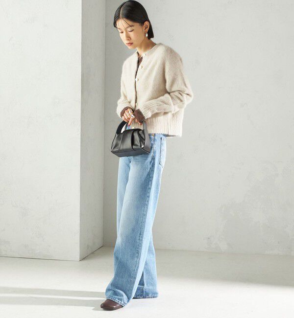 SHIPS for women「〈手洗い可能〉フォックス クルーネック ニット カーディガン」|カーディガン|