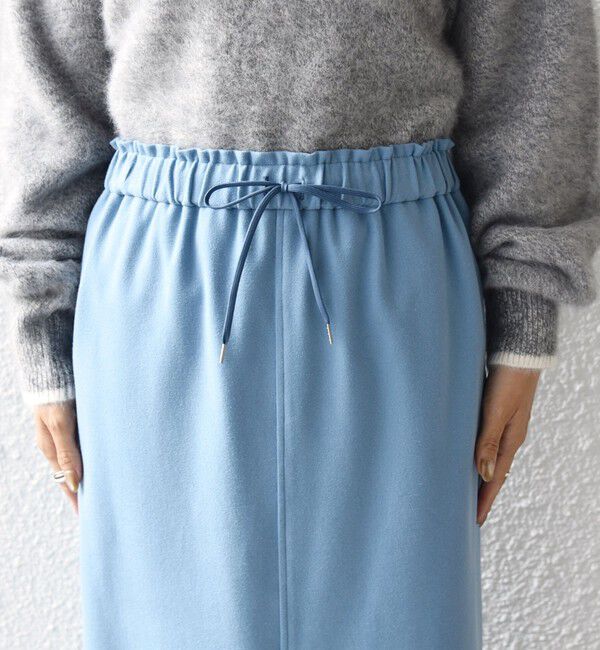 SHIPS for women「〈手洗い可能〉両面起毛 ドロスト スカート」|スカート|