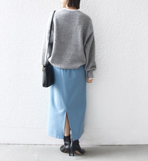 SHIPS for women「〈手洗い可能〉両面起毛 ドロスト スカート」|スカート|