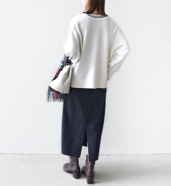 SHIPS for women「〈手洗い可能〉両面起毛 ドロスト スカート」|スカート|